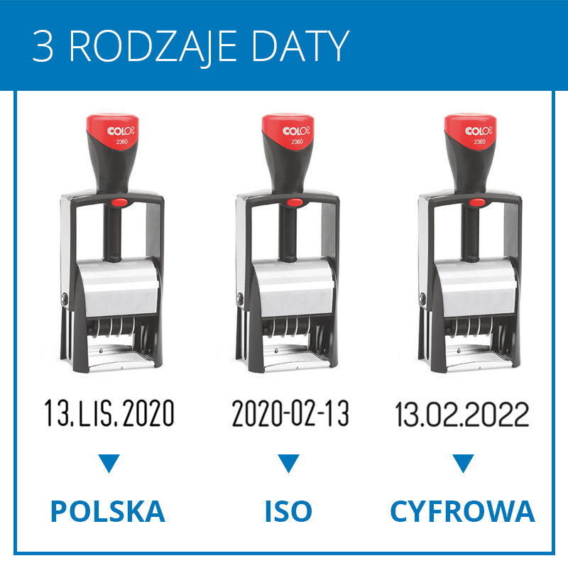 pieczątka datownik Datownik Printer 2160 1